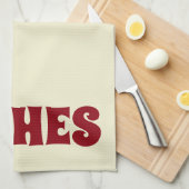 SERVIETTE DE CUISINE GRAPHIQUE (Quart Plié)