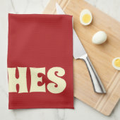 SERVIETTE DE CUISINE GRAPHIQUE (Quart Plié)