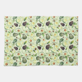 Serviette de cuisine Green Avocados (Horizontal)