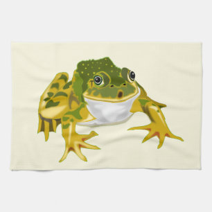 Serviette de cuisine grenouille