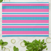 Serviette de cuisine/Grille et Pois (Plié)