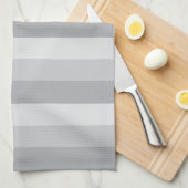 Serviette De Cuisine Gris Argent (Quart Plié)