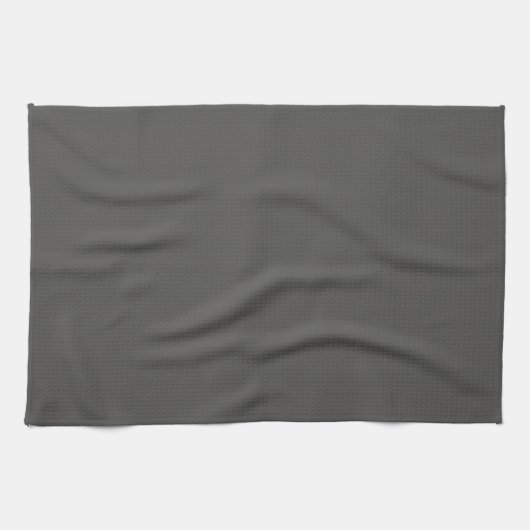 Serviette de cuisine gris solide (Horizontal)