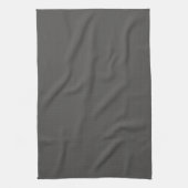 Serviette de cuisine gris solide (Vertical)