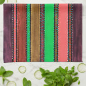 Serviette de cuisine Guatemala Rainbow 2 (Plié)
