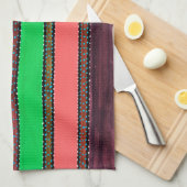 Serviette de cuisine Guatemala Rainbow 2 (Quart Plié)