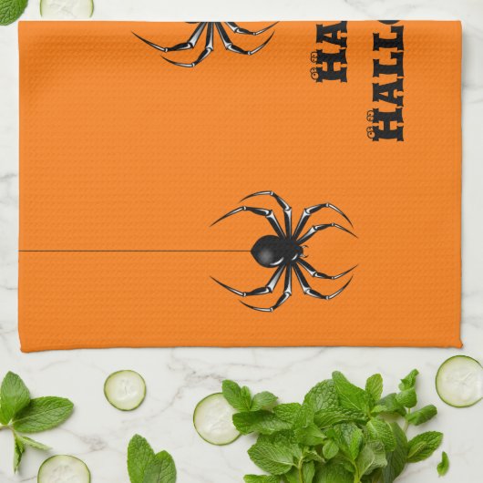 Serviette de cuisine Halloween (Plié)