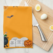 Serviette de cuisine Halloween (Quart Plié)