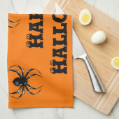 Serviette de cuisine Halloween (Quart Plié)
