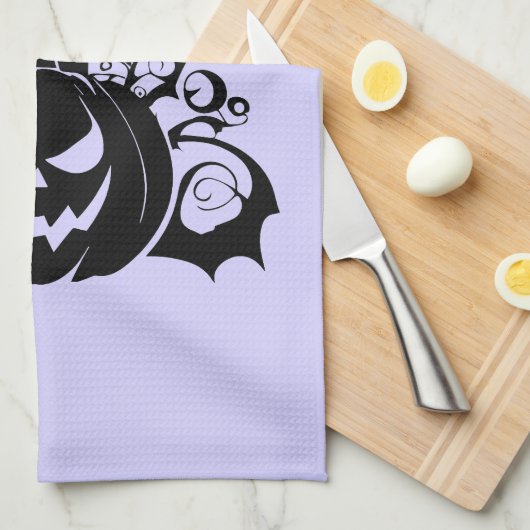 Serviette de cuisine Halloween (Quart Plié)