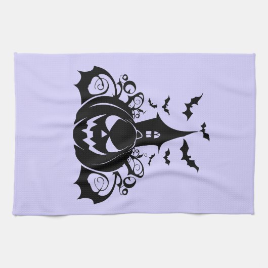 Serviette de cuisine Halloween (Horizontal)