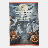 Serviette de cuisine Halloween Ghoost (Vertical)