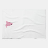 Serviette de cuisine Halloween Ghost rose (Horizontal)