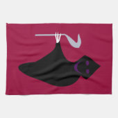 Serviette de cuisine Halloween Reaper Grim (Horizontal)
