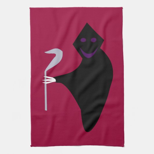 Serviette de cuisine Halloween Reaper Grim (Vertical)