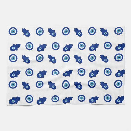 Serviette de cuisine Hamsah bon oeil (Horizontal)