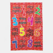 Serviette de cuisine "Hanoukka/8 Crazy Nights" Ser (Vertical)