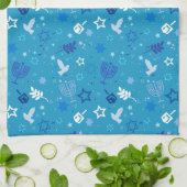 Serviette de cuisine Hanoukka Stars (Plié)