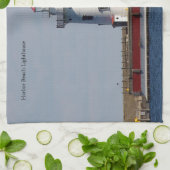 Serviette de cuisine Harbour Beach Lighthouse (Plié)