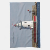 Serviette de cuisine Harbour Beach Lighthouse (Vertical)