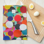 Serviette de cuisine haut et loin (Quart Plié)