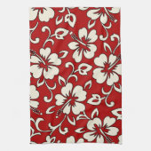 Serviette de cuisine hawaïenne de Malia Hibiscus (Vertical)
