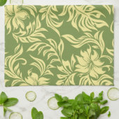 Serviette de cuisine hawaïenne de Waikiki Hibiscus (Plié)