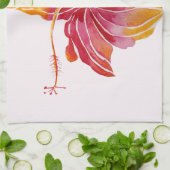 Serviette de cuisine Hawaiian Hibiscus Flower 16"  (Plié)
