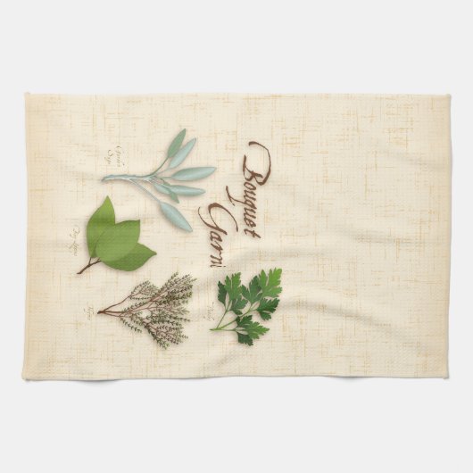 Serviette de cuisine Herb Bouquet (Horizontal)