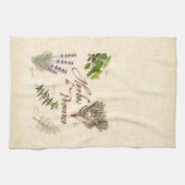 Serviette de cuisine Herbes de Provence (Horizontal)
