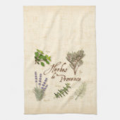 Serviette de cuisine Herbes de Provence (Vertical)