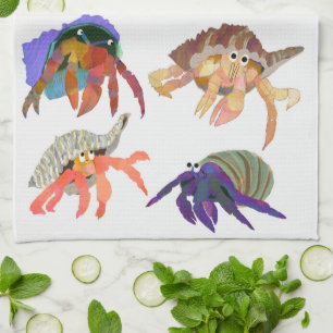 Serviette de cuisine Hermit Crab
