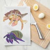 Serviette de cuisine Hermit Crab (Quart Plié)