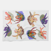 Serviette de cuisine Hermit Crab (Horizontal)