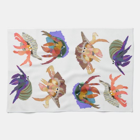 Serviette de cuisine Hermit Crab (Horizontal)
