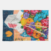 Serviette de cuisine "Hong Kong Cafe" (Horizontal)