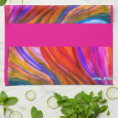 Serviette de cuisine Hot Pink Desert Inspirations (Plié)