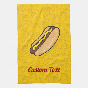Serviette de cuisine Hotdog