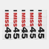 Serviette de cuisine I Miss 45 (Horizontal)