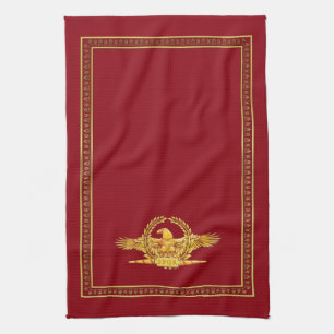Serviette de cuisine impériale romaine de SPQR