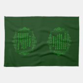 Serviette de cuisine irlandaise (Horizontal)