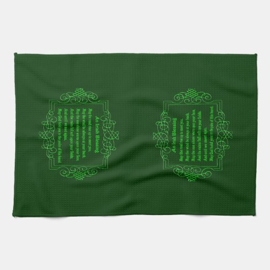 Serviette de cuisine irlandaise (Horizontal)