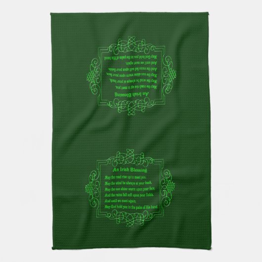Serviette de cuisine irlandaise (Vertical)