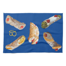 Serviette de cuisine "Italian Cannoli"