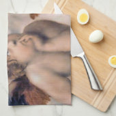 Serviette de cuisine italienne d'anges d'ange de (Quart Plié)