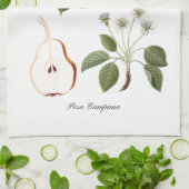 Serviette de cuisine italienne de poire (Plié)