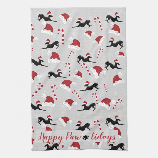 Serviette de cuisine italienne Greyhound (Vertical)