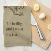 Serviette de cuisine Jabberwock (Quart Plié)