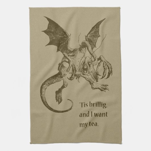 Serviette de cuisine Jabberwock (Vertical)