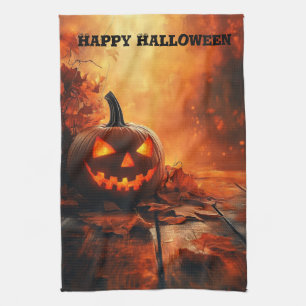 Serviette de cuisine Jack 'O Lantern